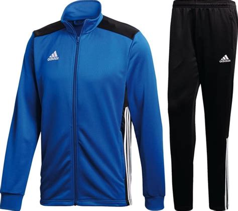 adidas trainingspak zwart blauw|adidas trainers nl.